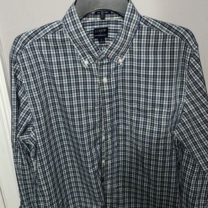 J Crew Performance button down. Worn once. Great condition. Great fit.